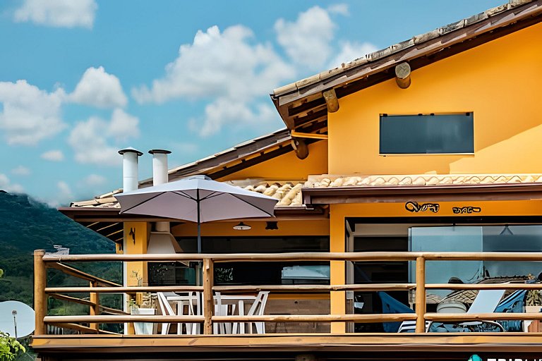Toca do Paru | Casa charmosa com vista incrível
