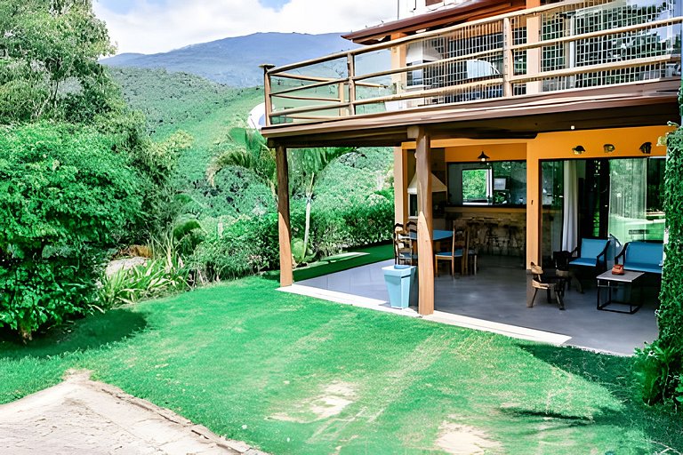 Toca do Paru | Casa charmosa com vista incrível