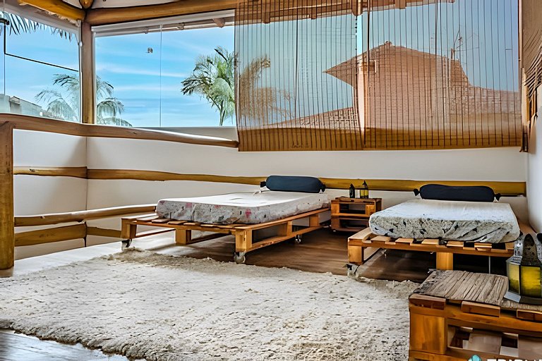 Casa do Bexiga – Conforto a 5 min da Praia do Curral