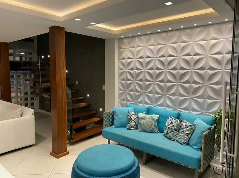 Apartamento Ubatuba – Frente ao mar com Jacuzzi