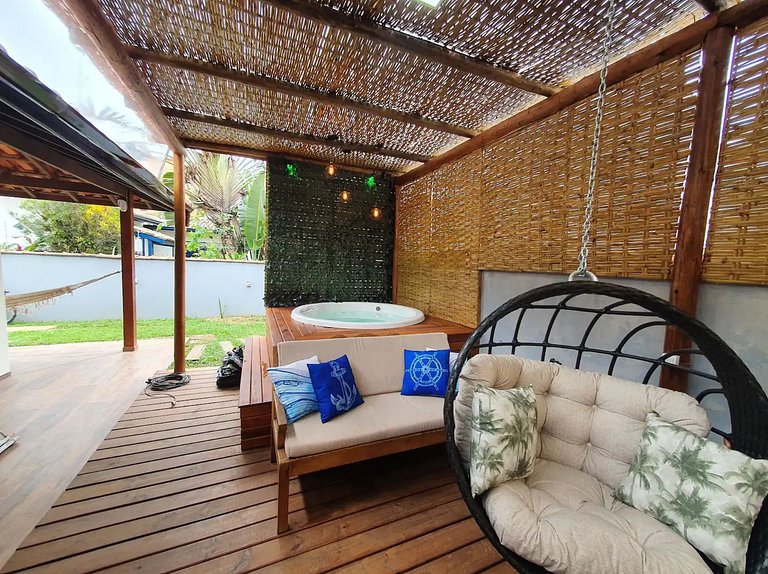 Casa Tenório | 5 quartos, jacuzzi e piscina