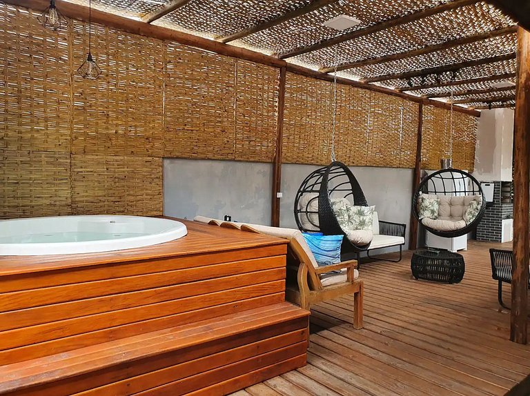 Casa Tenório | 5 quartos, jacuzzi e piscina