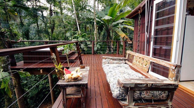 Tiny House | Uma jacuzzi em meio à Mata Atlântica