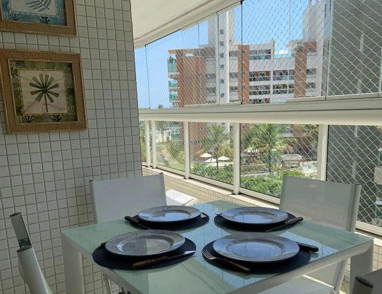 Apto Flores Riviera – 4 suítes a 50m da praia
