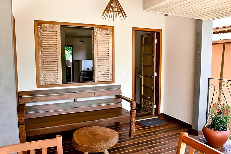 Loft Borrifos 2: Loft Charmoso com Vista do Mar em Ilhabela