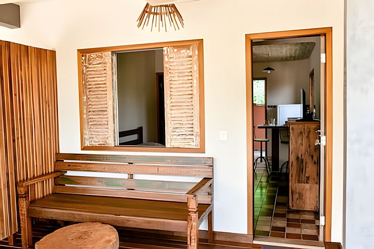 Loft Borrifos 2: Loft Charmoso com Vista do Mar em Ilhabela