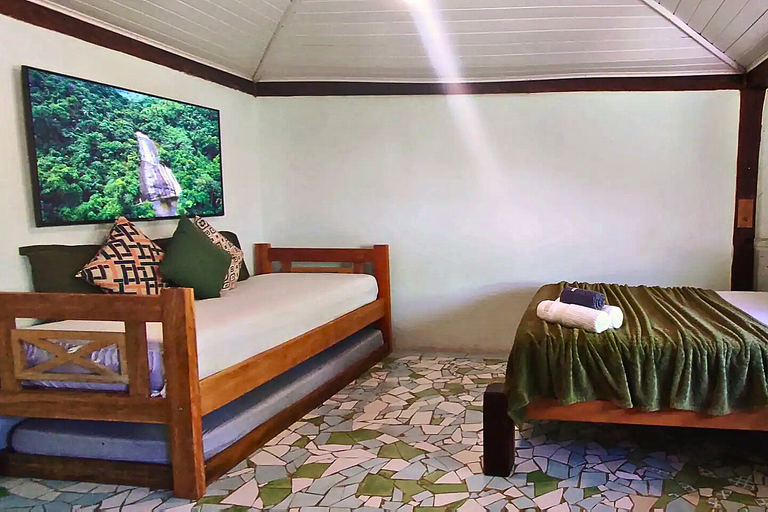 Chalé Airazul Ilhabela – Família, conforto & a 400m da praia