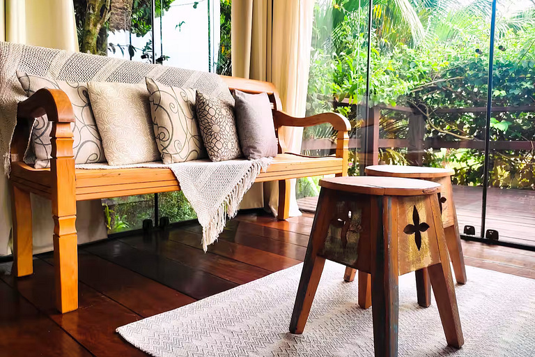 Duplex Airazul | Chalé incrível com varanda e vista