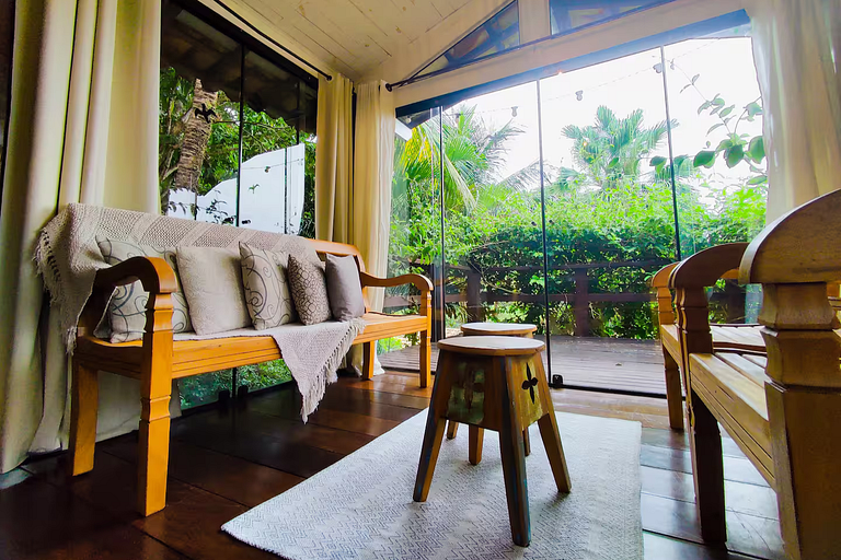 Duplex Airazul | Chalé incrível com varanda e vista