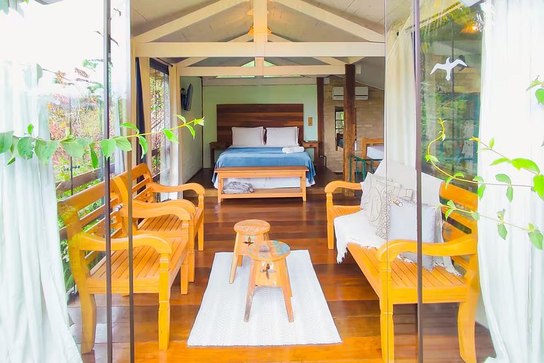 Duplex Airazul | Chalé incrível com varanda e vista