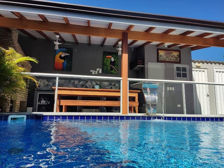Casa Aconchego | Descanse na beira da piscina