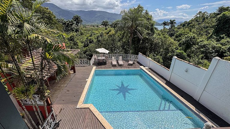 Quinta Della Rosa | Piscina e vista para o mar do lado do ce