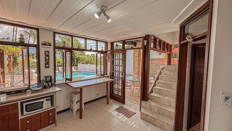 Quinta Della Rosa | Piscina e vista para o mar do lado do ce