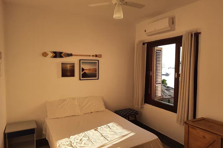 Casa Por-do-sol | Piscina, vista e pé na areia