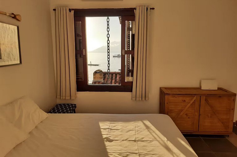 Casa Por-do-sol | Piscina, vista e pé na areia