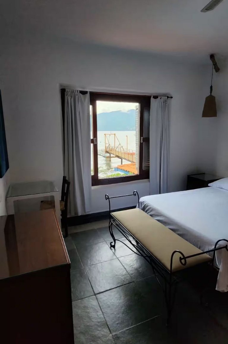 Casa Por-do-sol | Piscina, vista e pé na areia