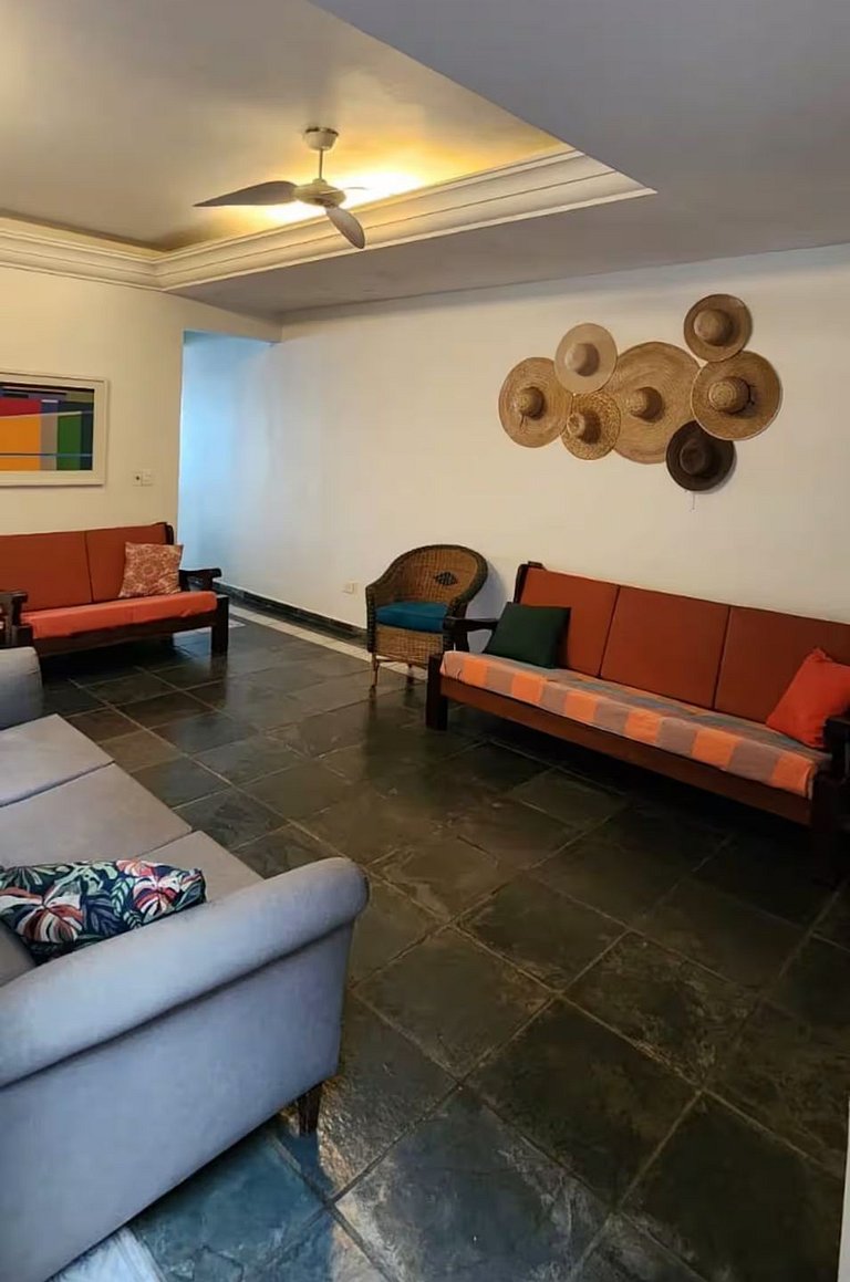 Casa Por-do-sol | Piscina, vista e pé na areia