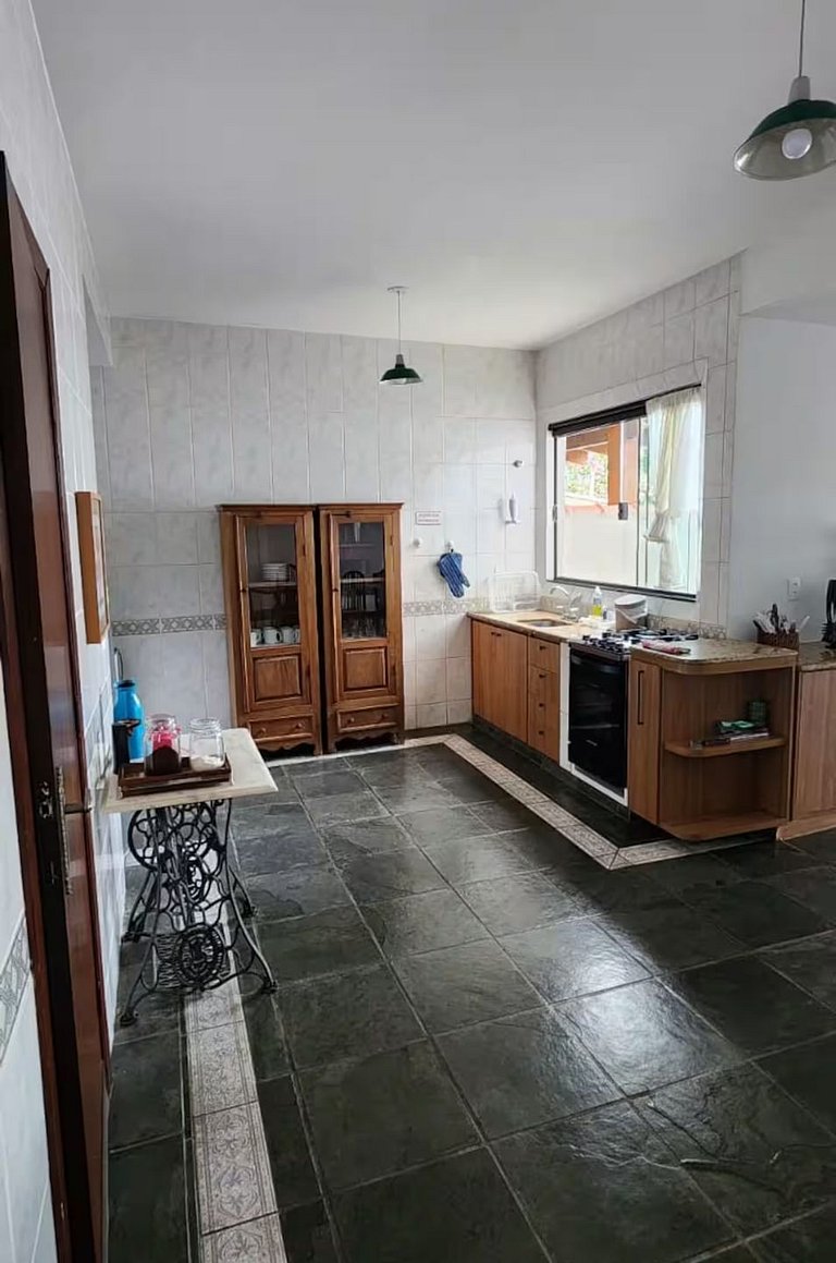 Casa Por-do-sol | Piscina, vista e pé na areia