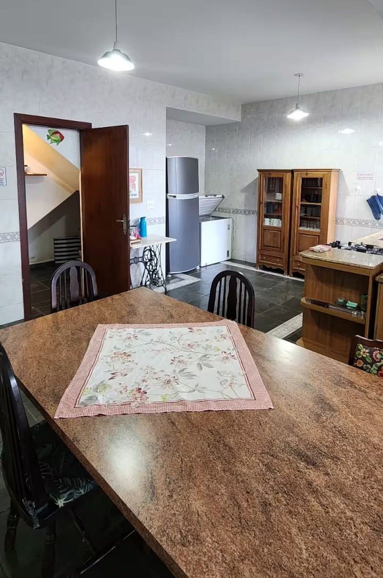 Casa Por-do-sol | Piscina, vista e pé na areia