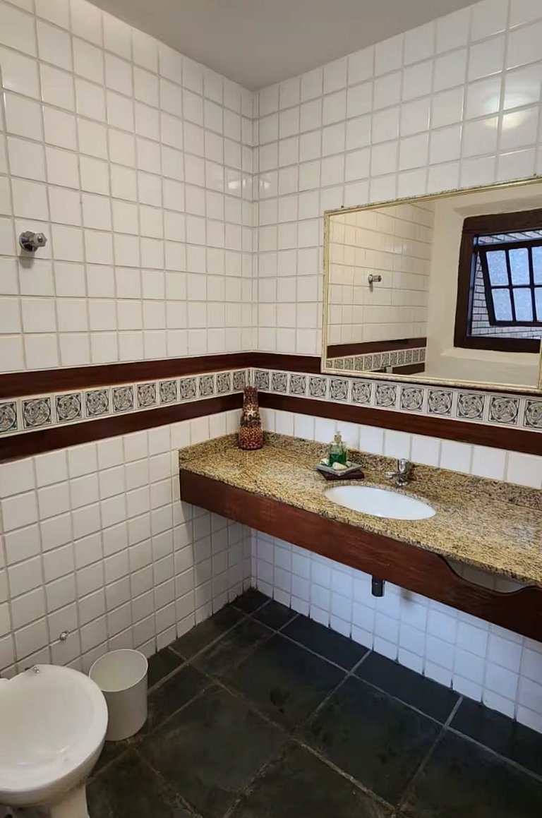 Casa Por-do-sol | Piscina, vista e pé na areia