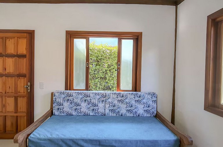 Flat Maresias | 2 dorms, cozinha e piscina em Maresias