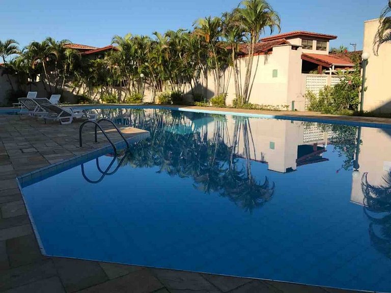 Casa Capitanias | Lazer completo a 50m da praia!