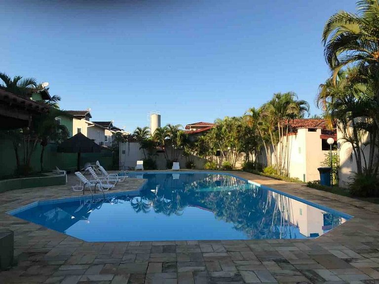Casa Capitanias | Lazer completo a 50m da praia!