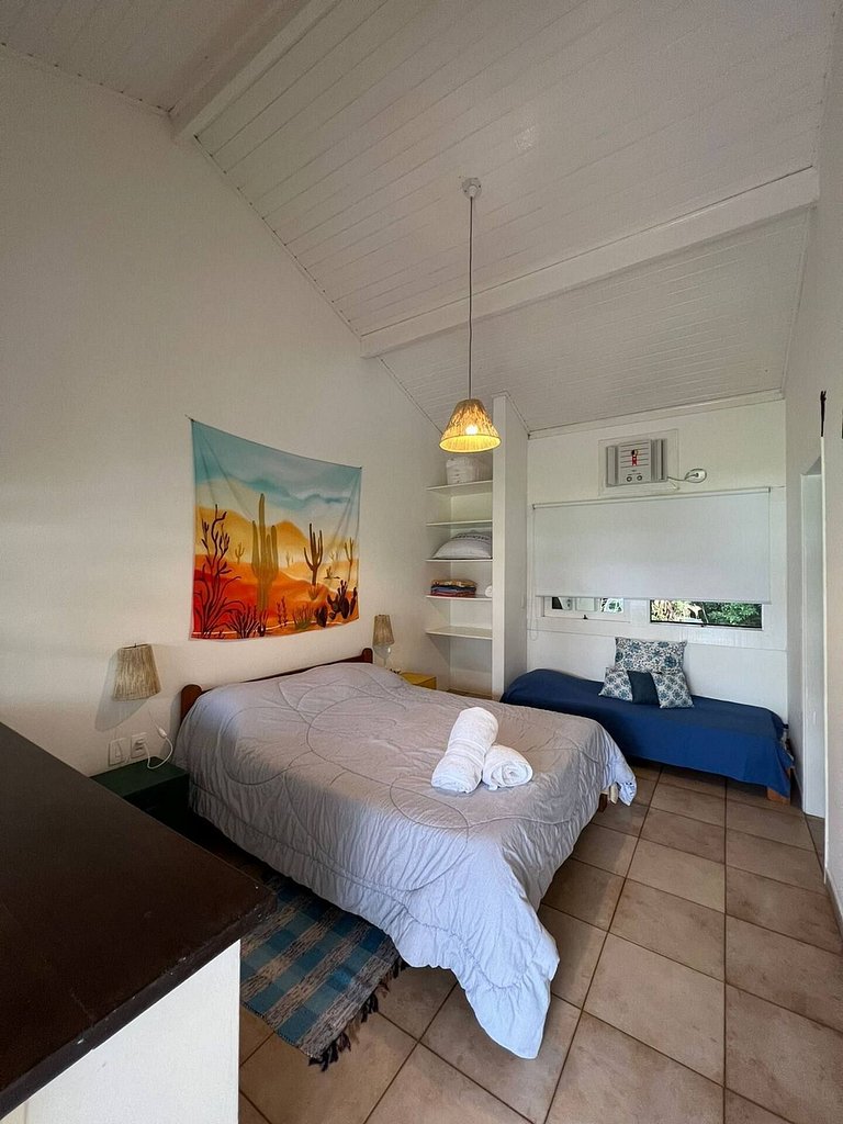 Rancho Pé na Areia: Casa com Jacuzzi e Vista para o Mar