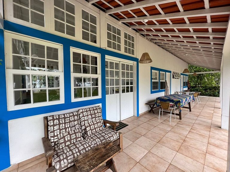 Rancho Pé na Areia: Casa com Jacuzzi e Vista para o Mar