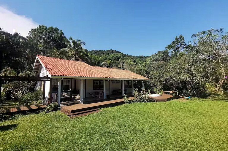 Rancho Pé na Areia | Jacuzzi com vista para o mar