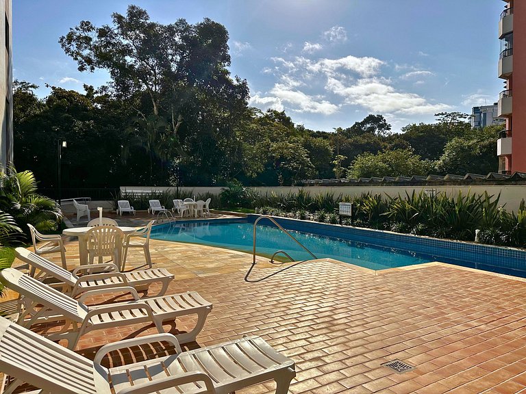 Encanto Riviera – Apto 2 quartos com piscina