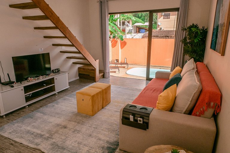 Casa Bromélia | Paraíso entre mar e cachoeira