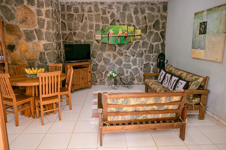 Casa do Veloso – 3 suítes, piscina e cachoeira