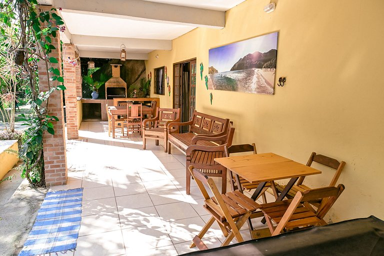 Casa do Veloso – 3 suítes, piscina e cachoeira