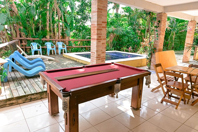 Casa do Veloso – 3 suítes, piscina e cachoeira