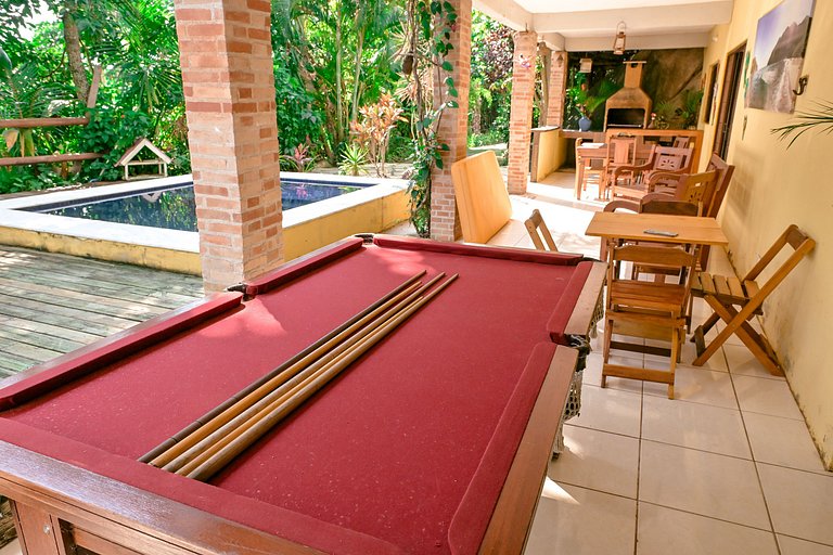Casa do Veloso – 3 suítes, piscina e cachoeira