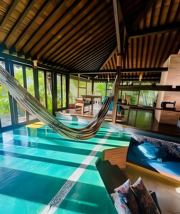 Casa Designer | Casa em condomínio pé na areia na Feiticeira