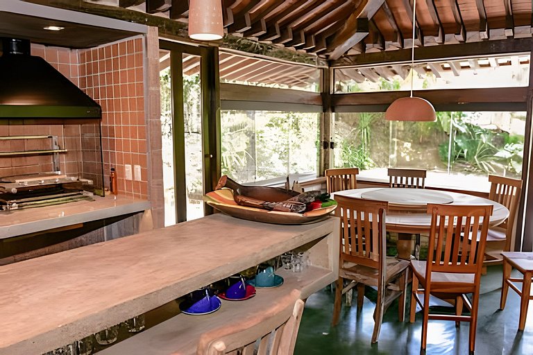 Casa Designer | Casa em condomínio pé na areia na Feiticeira