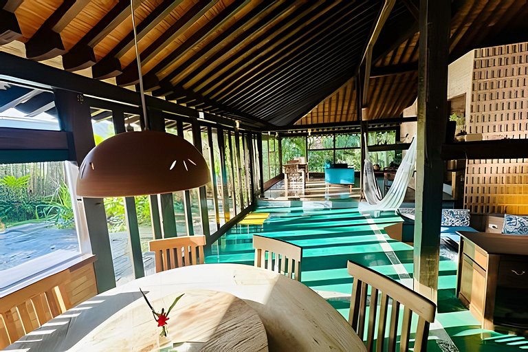 Casa Designer | Casa em condomínio pé na areia na Feiticeira