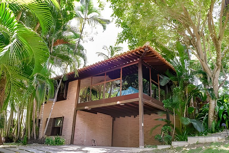 Casa Designer – Pé na areia na Praia da Feiticeira