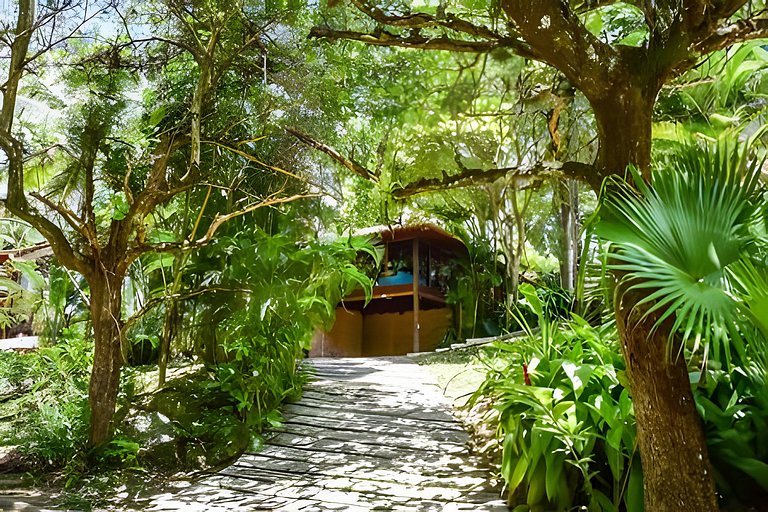 Casa Designer | Casa em condomínio pé na areia na Feiticeira