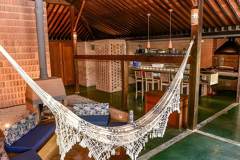 Casa Designer – Pé na areia na Praia da Feiticeira