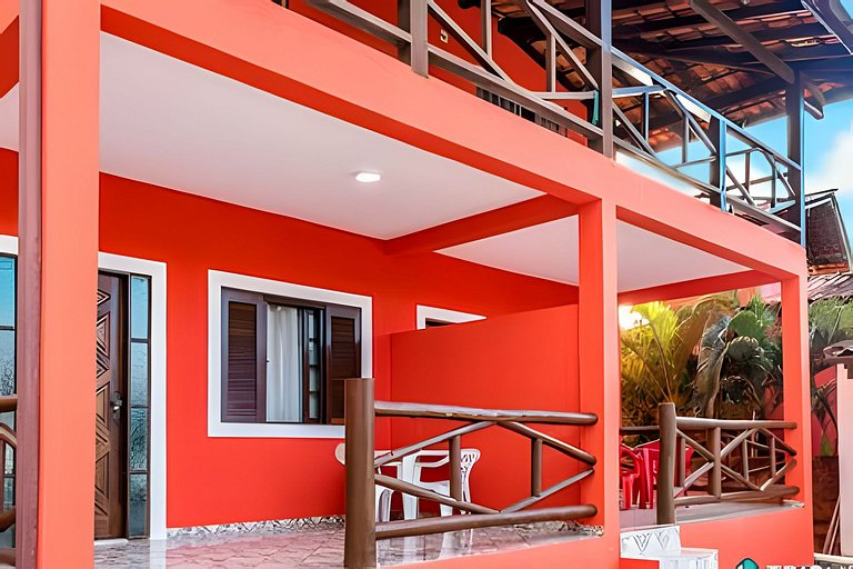 Suíte charmosa perto da Praia do Curral e Cachoeira