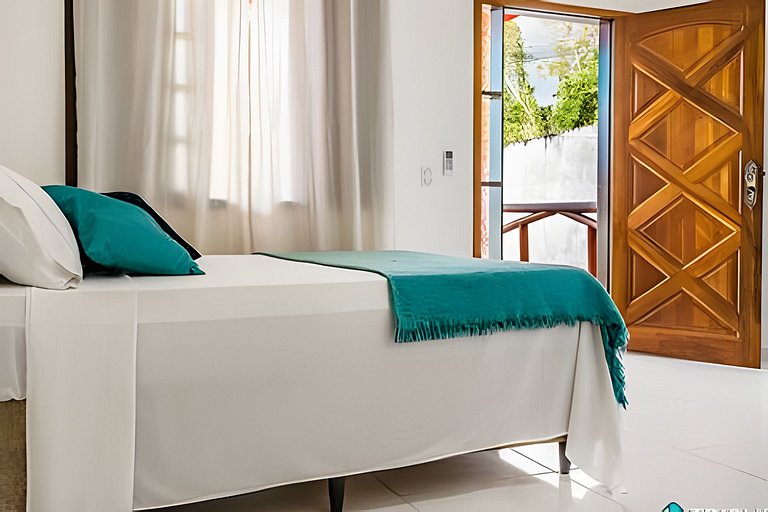 Suíte charmosa perto da Praia do Curral e Cachoeira