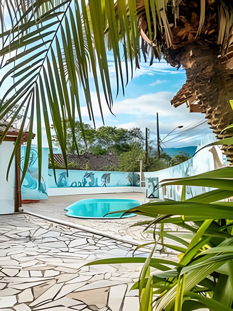 Suíte charmosa perto da Praia do Curral e Cachoeira