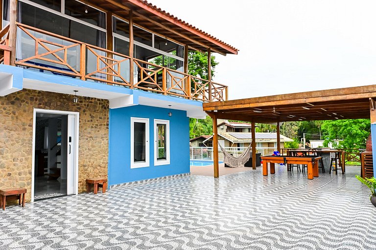 Casa Feiticeira – Piscina & conforto a 750m da praia