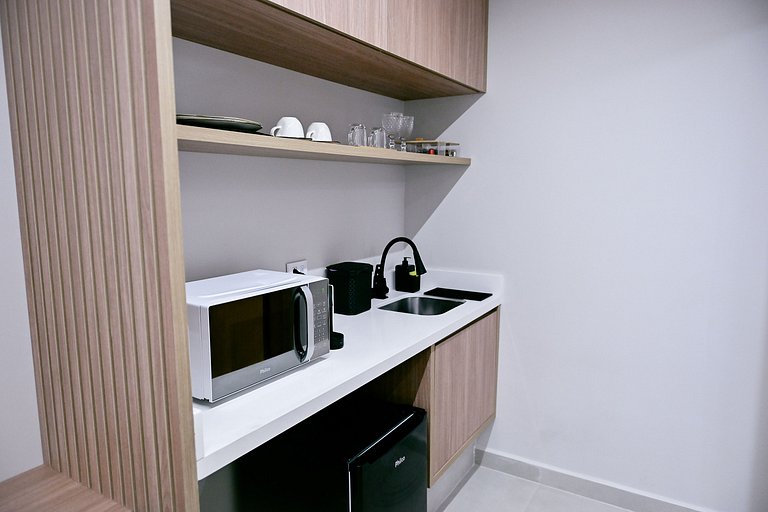 Studio Pacuíba | Banheira, piscina e café da manhã