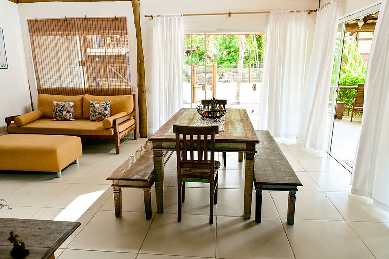 Casa do Bexiga – Conforto a 5 min da Praia do Curral