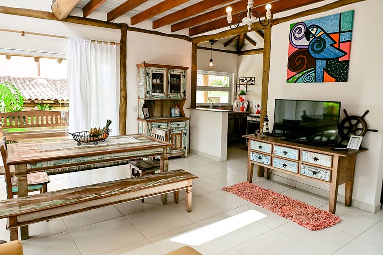 Casa do Bexiga – Conforto a 5 min da Praia do Curral