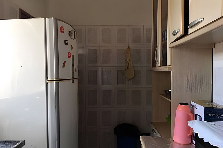 Refúgio Aconchego - 2 dorms com ar e quintal amplo